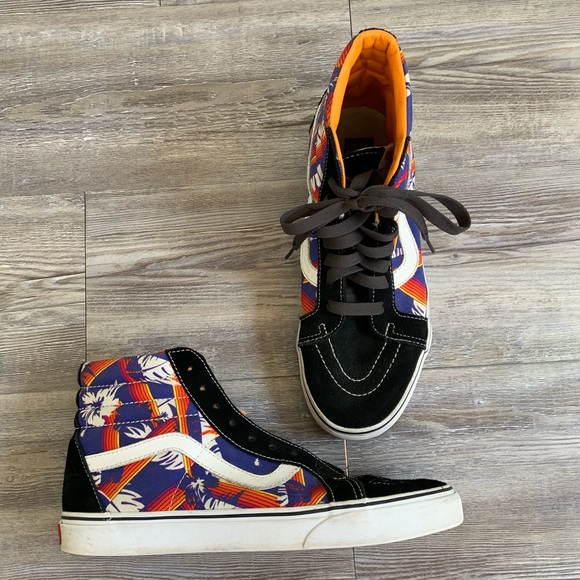 yellow vans old skool high tops